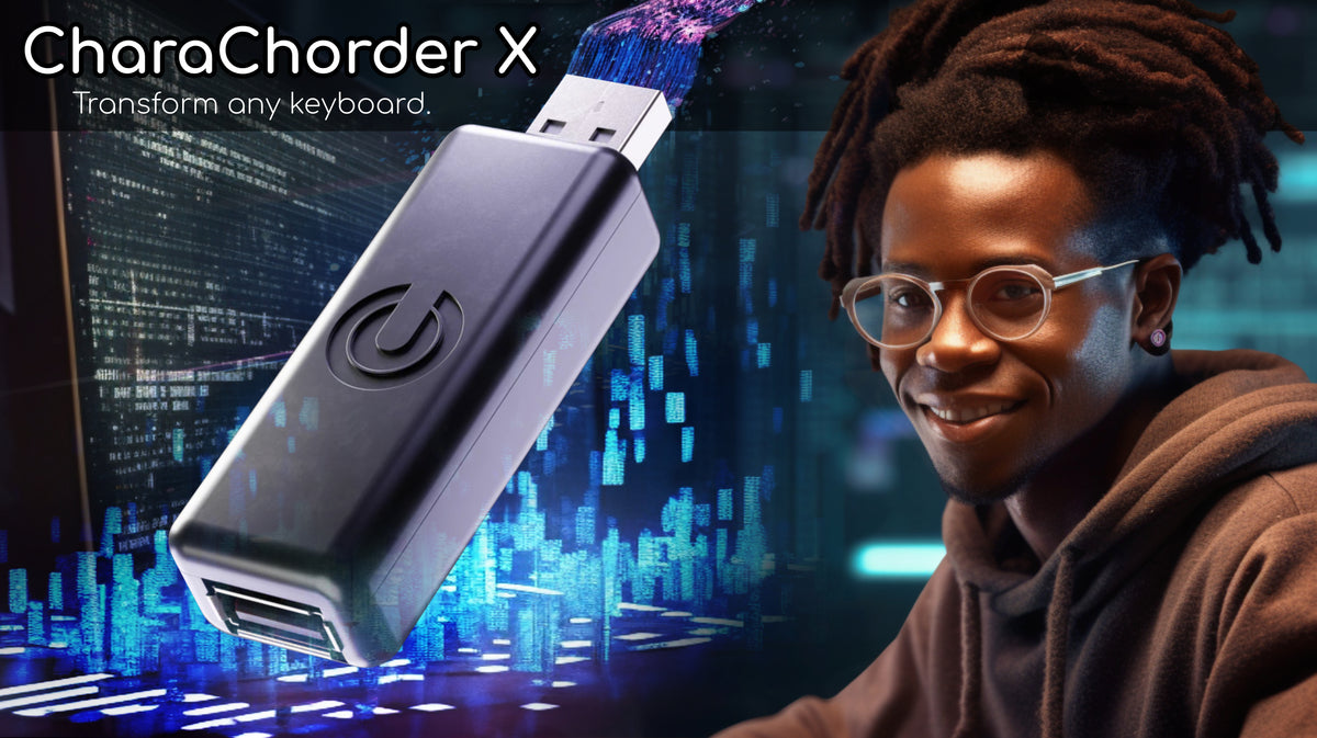 Characorder CharaChorder X - Transform Your Keyboard into a High-Speed Typing Mach